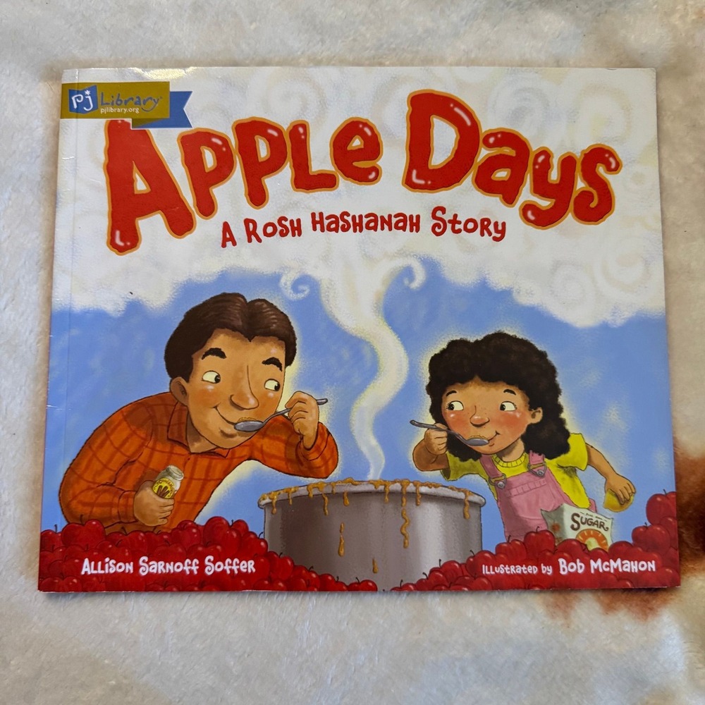 2024 Apple Days: A Rosh Hashanah Story Paperback Kid's Book